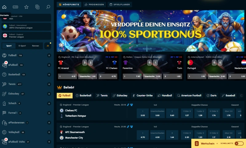 spellwin sports page